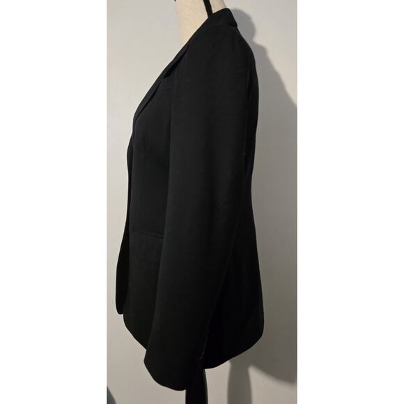 Brooks Brothers 100% Fine Wool Women’s Blazer 2 Button Sz 4 Dark Navy Blue - Picture 2 of 9